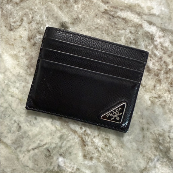 Prada Black Card Holder - Picture 1 of 5